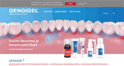 Desktop Screenshot of gengigel.rs