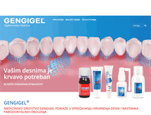 Tablet Screenshot of gengigel.rs