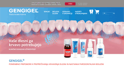 Desktop Screenshot of gengigel.si